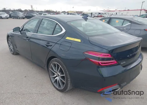 2025 Genesis G70 2.5T Rwd from USA, damaged, VIN KMTG34SC4SU150842